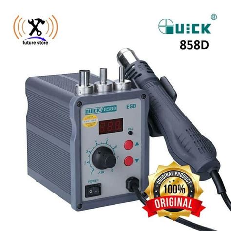 Jual QUICK 858D SMD Hot Air Rework Station Solder Uap Quick 858d