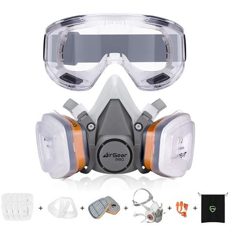 AirGearPro G-500 Reusable Respirator Mask With A1P2 Filters | Anti-Gas