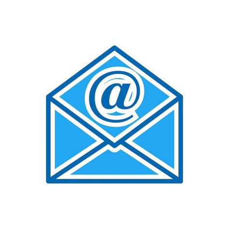 Umschlag E Mail Symbol Vektorvorlage Logo Trendige Kollektion Flaches Design Premium Vektor