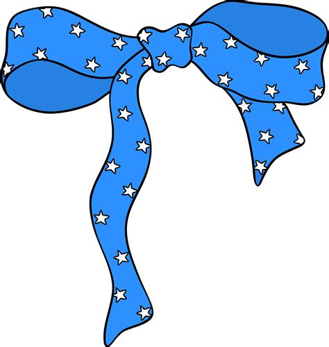 Coquette Ribbon Bow Th Of July Doodle Outline Png