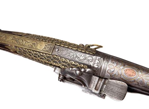 Sold Price OTTOMAN EMPIRE BALKAN FLINTLOCK RIFLE 19 C June 6 0118