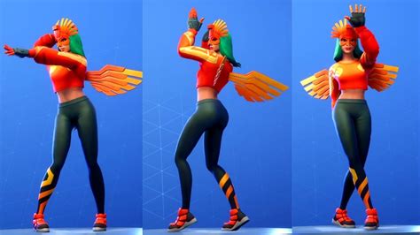 New [sunbird Skin] With Fortnite Dances And New Emotes Fortnite Season