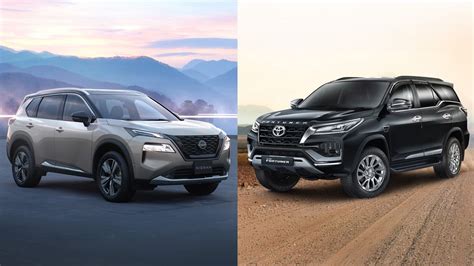 Nissan X Trail Vs Toyota Fortuner A Detailed Comparison Drivespark News