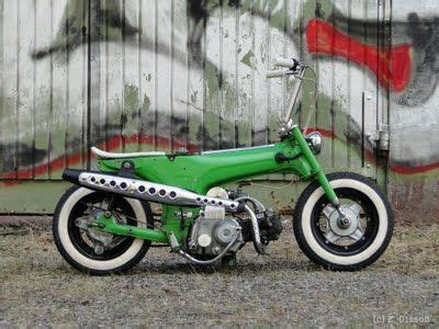 STRANGER BLOG: GREEN HONDA DAX | Mini bike, Honda, Honda bikes