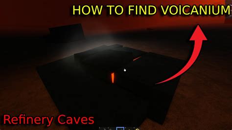 HOW TO FIND VOLCANIUM IN REFINERY CAVES Roblox YouTube