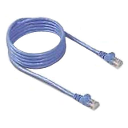 Belkin Cat 5E UTP Patch Cable RJ 45 Male RJ 45 Male 3ft Pink Office