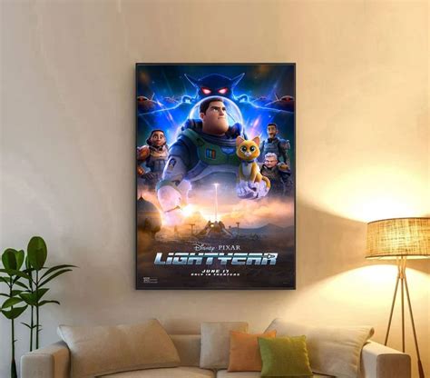 Lightyear Poster Lightyear Buzz Poster Disney Lightyear 2022 - Etsy España