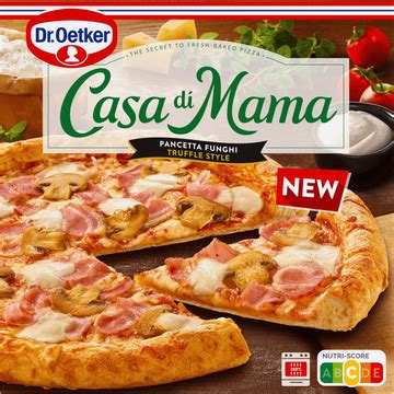 Dr Oetker Casa Di Mama Pizza Pancetta Funghi Truffel Style G