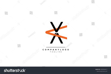 Alphabet Letters Initials Monogram Logo Vx Vx Royalty Free Stock