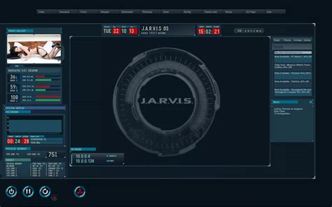 Jarvis Os Theme Modified for Rainmeter(Screenshot) by sg1-aprophis on ...