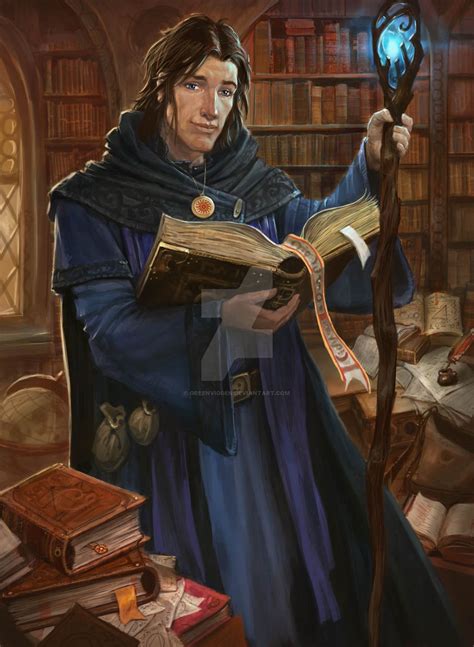 Martin Human Mage Dungeons And Dragons Characters Fantasy Wizard