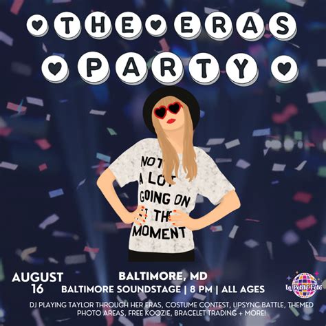 The Eras Party : A Taylor Swift Dance Party - Baltimore Soundstage