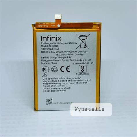 Jual Original Baterai Infinix Hot S X Bl Gx Battery Batre Batu Batrei Tanam Hp