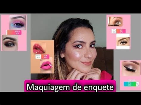 Voces Escolheram Minha Maquiagem Por Enquente Mariah Gomes Youtube