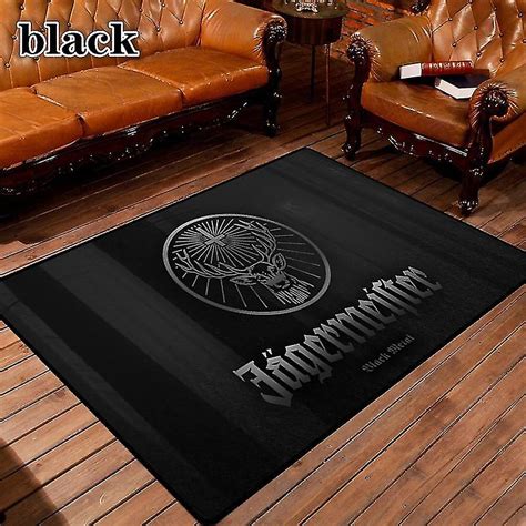 Jagermeister Deer Logo Printing Carpet For Living Room Home Decor Sofa