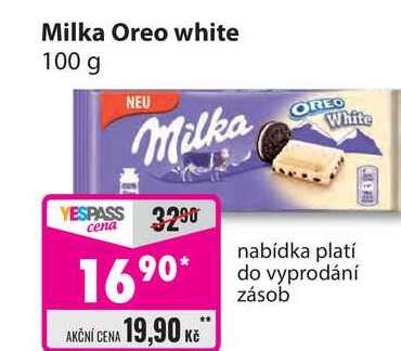 Archiv Milka Oreo White G V Akci Platn Do Akcniceny Cz