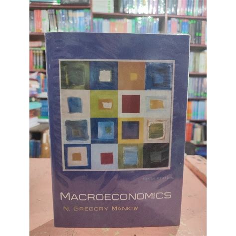 Macroeconomics 6th Edition By Gregory Mankiw Shopee Philippines