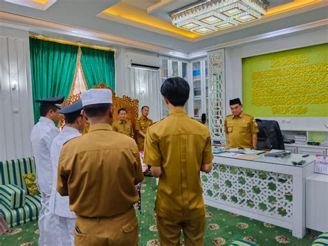 Terpilih Dua Kades Di Tanbu Dilantik Bupati Zairullah