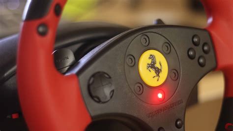 Super Car Thrustmaster Ferrari Racing Wheel Red Legend Edition Force