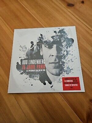 Udo Lindenberg 75 Jahre Panik Ltd Nummerierte Splatter Vinyl LP