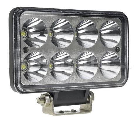 Farol De Milha Led Retangular Work Light V Lumens