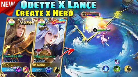 Odette Create Skin X Lance Hero Skin Gameplay Sage Of Currents X