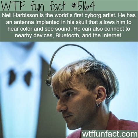 Neil Harbisson The First Cyborg Artist In The