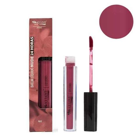 Batom Líquido Nude h Max Love Shopee Brasil