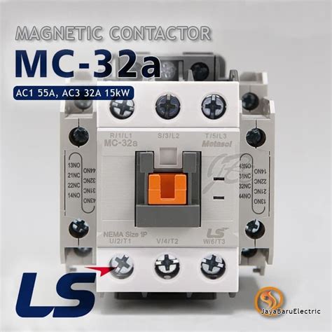 Jual Kontaktor Contactor Ls Mc 32a Mc32a 110v 220v 380v Ac Coil