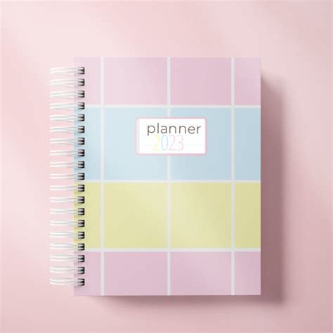 Planner Permanente 240 Páginas 2023 tamanho A5 14 8 X21