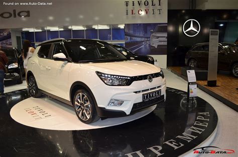 2015 SsangYong Tivoli | Technical Specs, Fuel consumption, Dimensions