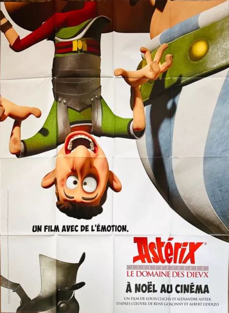 AFFICHE CINÉMA ASTÉRIX LE DOMAINE DES DIEUX 120x160cm Poster