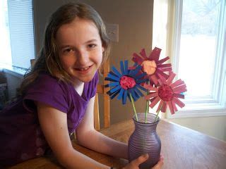 Crafting With Kara Cardboard Tube Flowers Cardboard Tube Kara Crafts