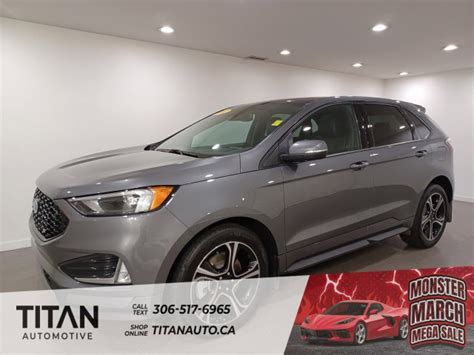 Pre Owned Ford Edge St Awd Turbo Carbonized Grey Metallic