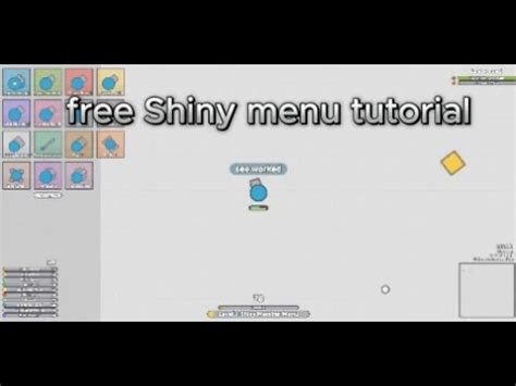 Free Shiny Menu Tutorial Arras Io YouTube