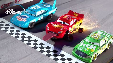 Disney Pixar Cars Racer King Chick Hicks Dinoco Lightning Mcqueen Meta