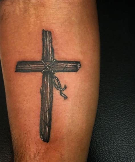 30 Pretty Wooden Cross Tattoos You Must Love Style VP