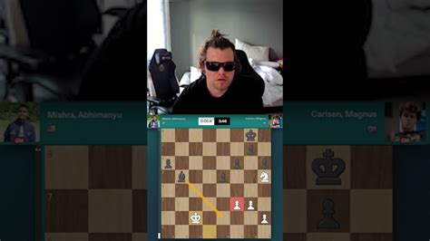 Magnus Carlsen Plays the Online Chess Game With Sunglasses On - Chess Chest