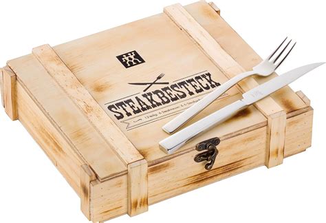 Tramontina Cutlery Set With Steak Knives 12 Piece Sharp Knife And Fork