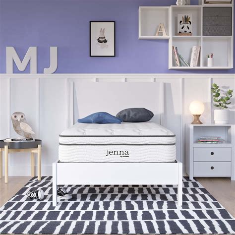 Modway Jenna 10 Twin Xl Innerspring Mattress In White