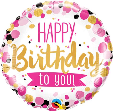 Happy Birthday Foil Balloon PNG Images Transparent Background PNG Play