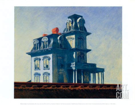 'House by the Railroad, 1925' Art Print - Edward Hopper | Art.com ...