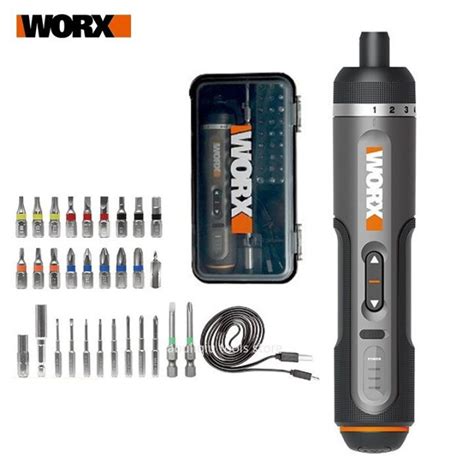 Worx V Mini Electrical Screwdriver Set Wx Smart Cordless Electric