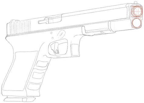 How To Draw a Glock Handgun