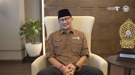 Menparekraf RI Sandiaga Uno Kirim Ucapan HUT Ke 2 TribunGorontalo