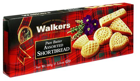 Walkers Pure Butter Assorted Shortbread Brits R U S