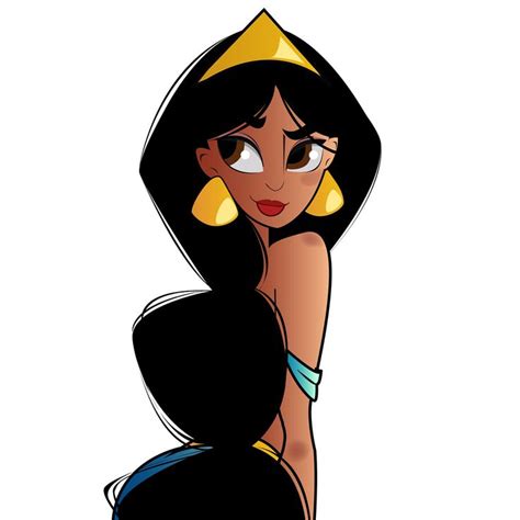 BdeBrizuela Art on Instagram: "Jasmine!! #disney #disneyillustrations # ...