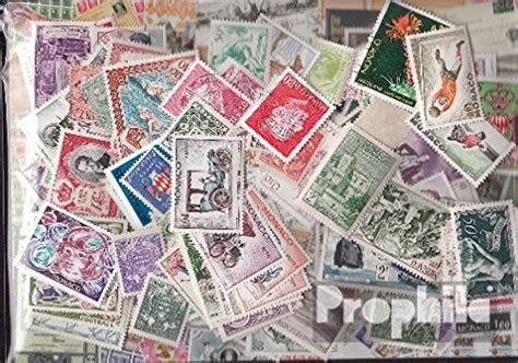 Prophila Collection Monaco 300 Verschiedene Marken Briefmarken für