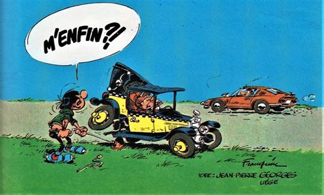 Fiat Gaston Lagaffe De Franquin Franquin Spirou