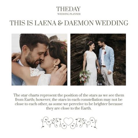 Free The Day Wedding Planner Instagram Post Template